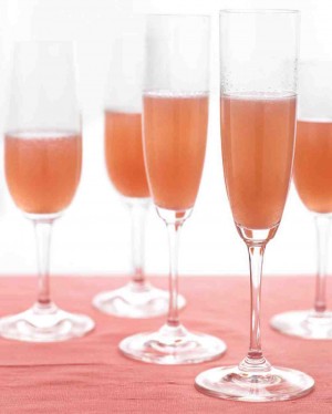 Pear and Cranberry Bellini